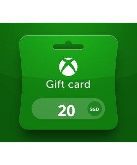XBOX Live SGD 20 Prepaid Card SG Xbox One Key 
